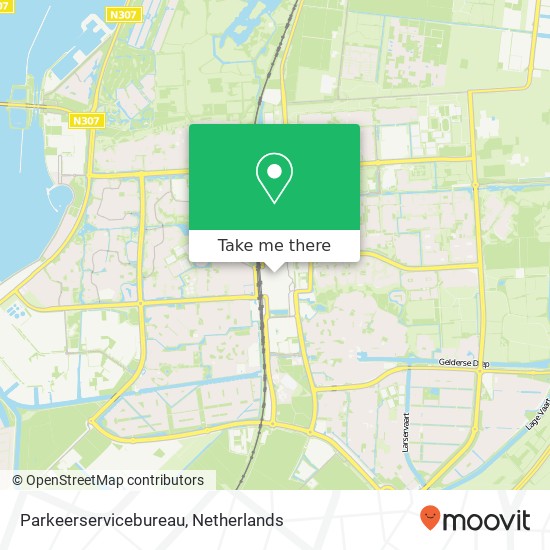 Parkeerservicebureau map