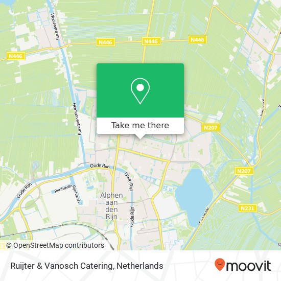 Ruijter & Vanosch Catering Karte