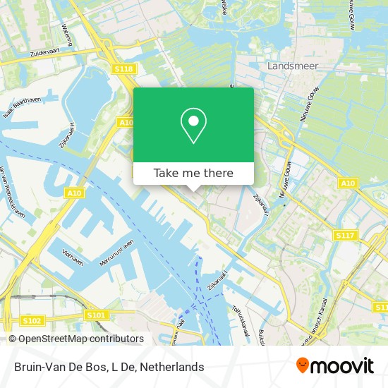 Bruin-Van De Bos, L De map