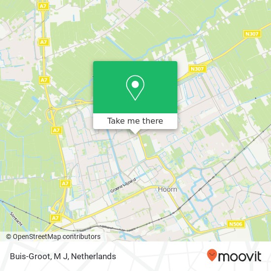 Buis-Groot, M J map