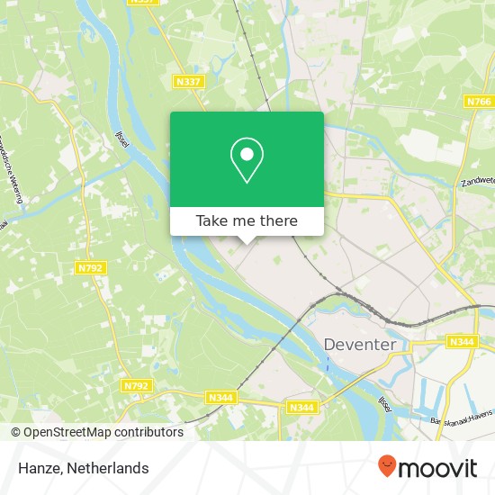 Hanze map