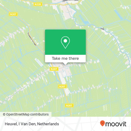 Heuvel, I Van Den map