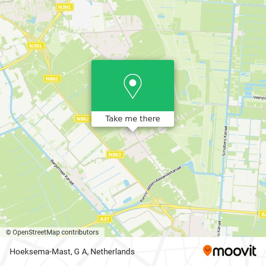Hoeksema-Mast, G A map