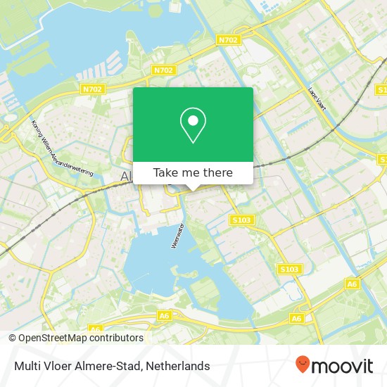 Multi Vloer Almere-Stad Karte