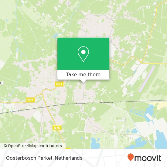 Oosterbosch Parket map