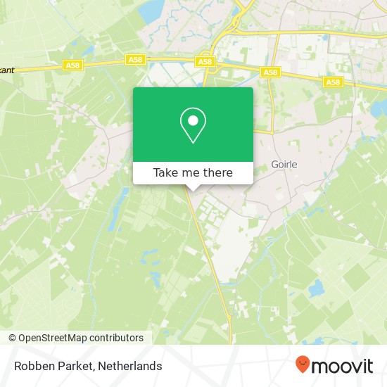 Robben Parket map