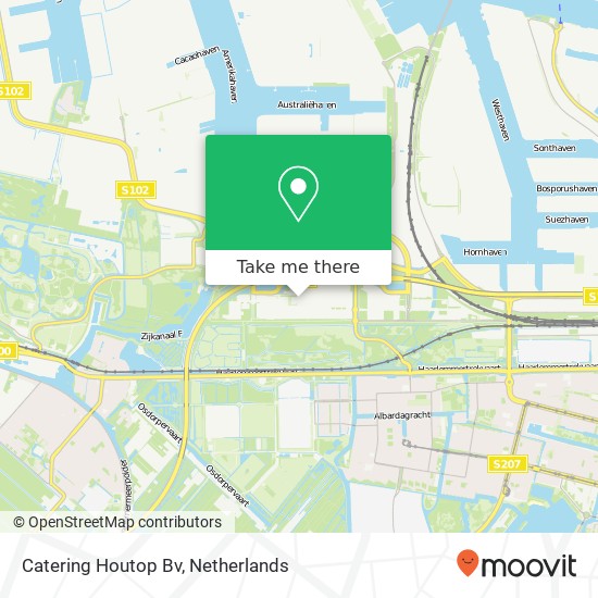 Catering Houtop Bv map