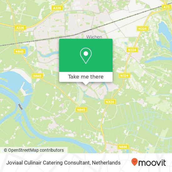 Joviaal Culinair Catering Consultant map