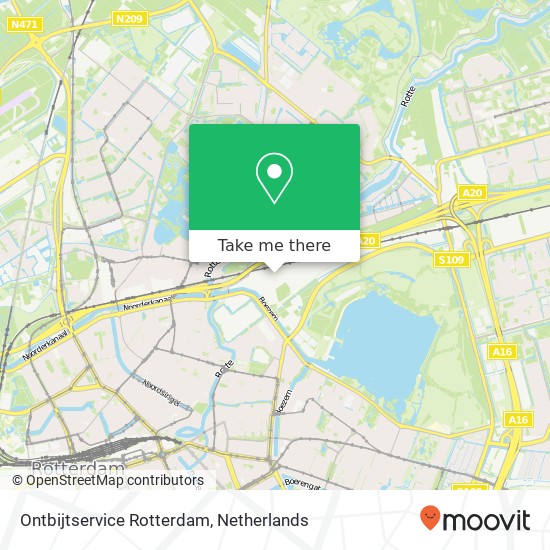 Ontbijtservice Rotterdam map