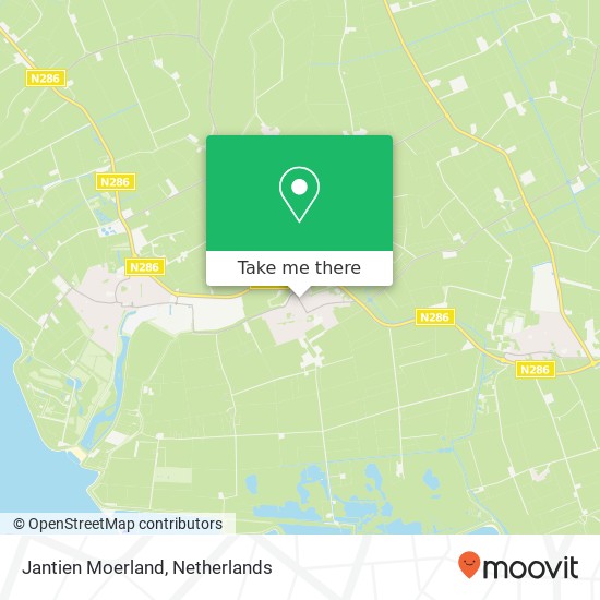 Jantien Moerland map