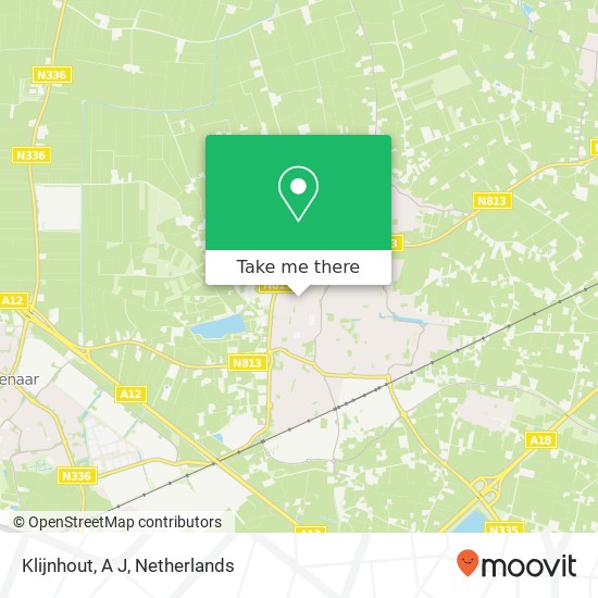Klijnhout, A J map