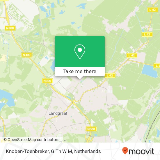 Knoben-Toenbreker, G Th W M map