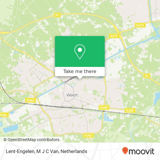 Lent-Engelen, M J C Van map