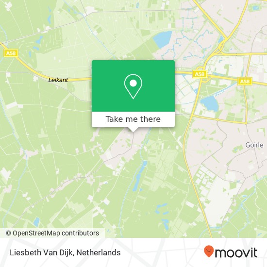 Liesbeth Van Dijk map