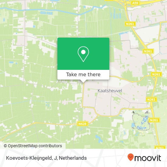 Koevoets-Kleijngeld, J map