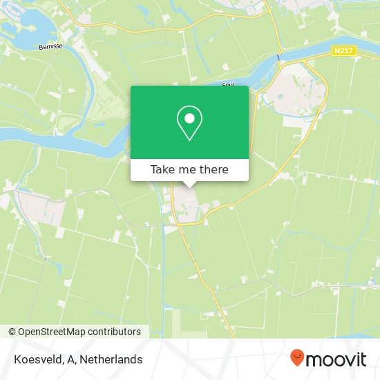 Koesveld, A map