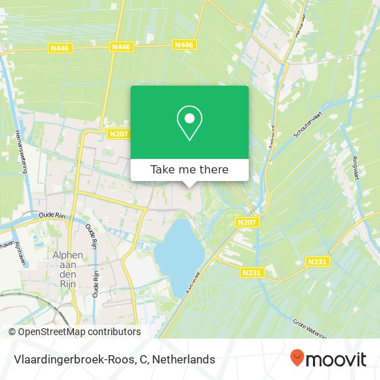 Vlaardingerbroek-Roos, C map