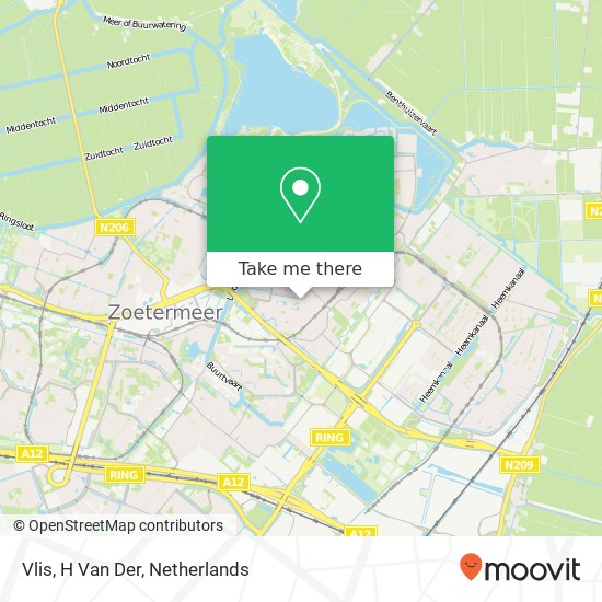 Vlis, H Van Der map