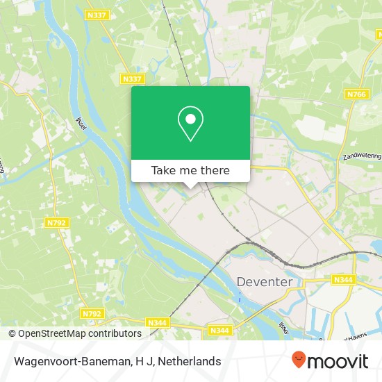 Wagenvoort-Baneman, H J map