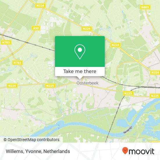 Willems, Yvonne map