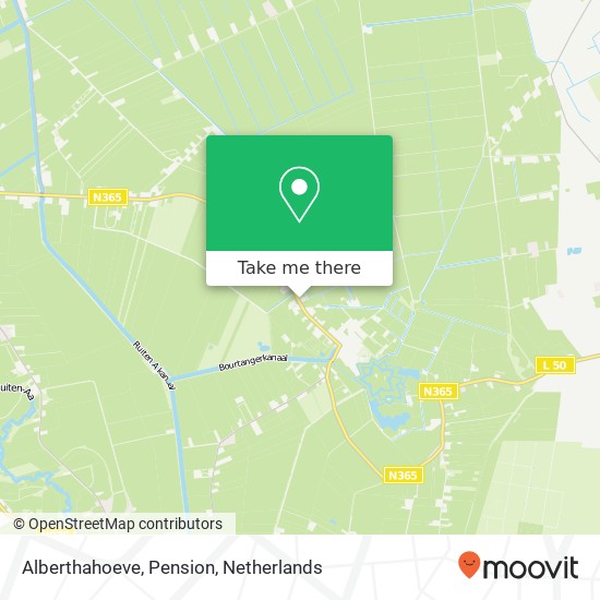 Alberthahoeve, Pension map