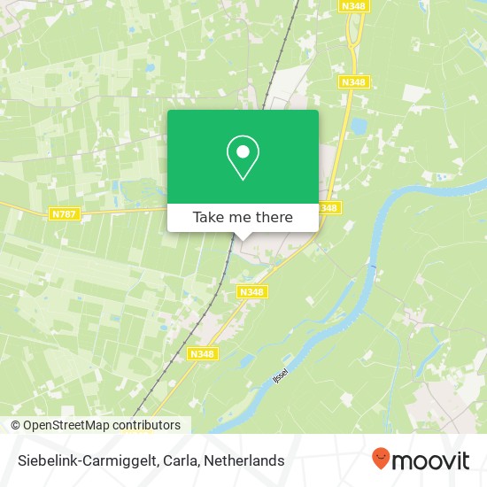 Siebelink-Carmiggelt, Carla map