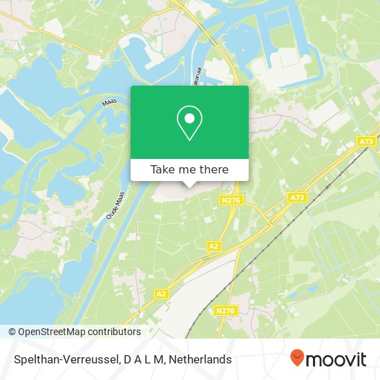 Spelthan-Verreussel, D A L M map