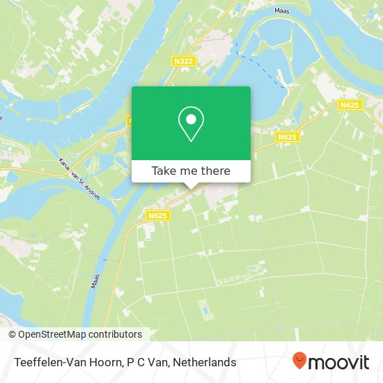 Teeffelen-Van Hoorn, P C Van map