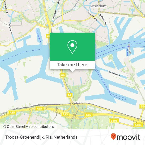 Troost-Groenendijk, Ria map