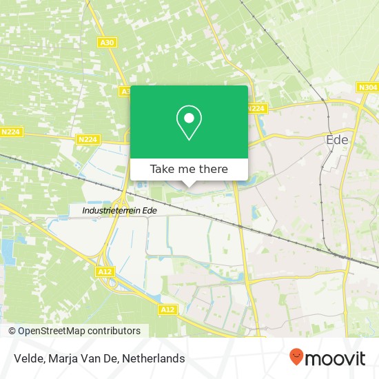 Velde, Marja Van De map