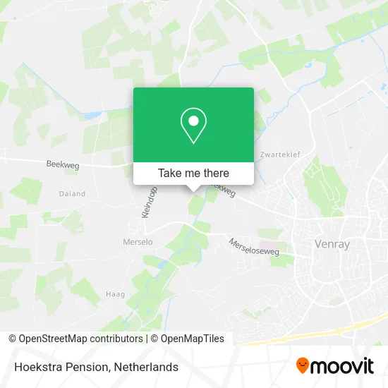 Hoekstra Pension map