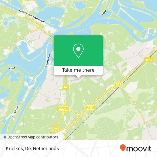 Krielkes, De map