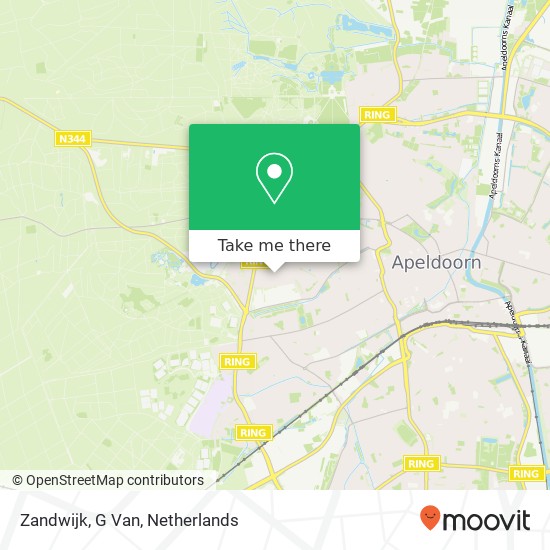 Zandwijk, G Van map