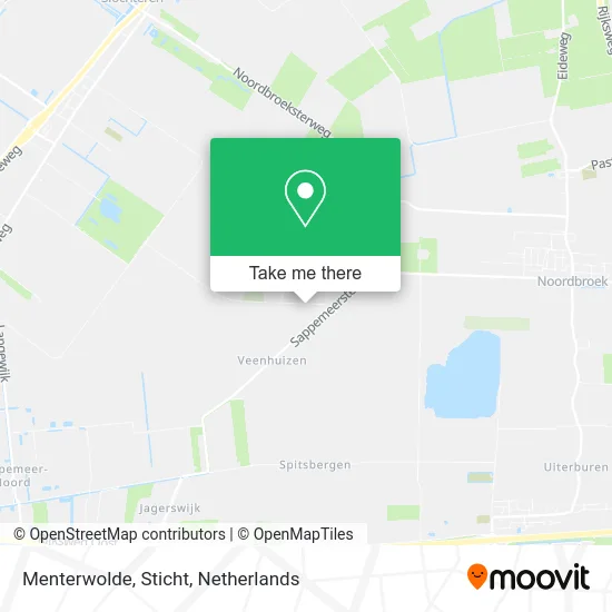 Menterwolde, Sticht map