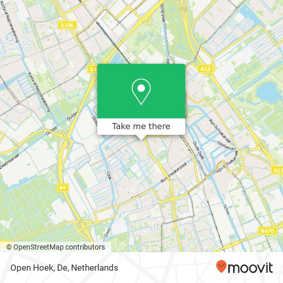 Open Hoek, De map
