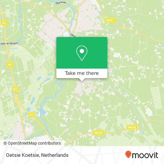 Oetsie Koetsie map