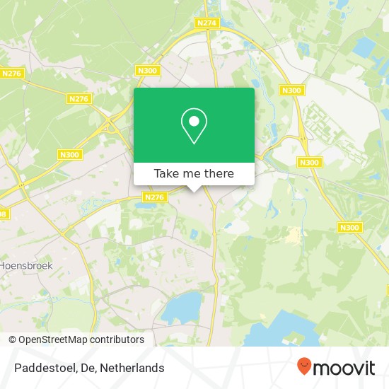 Paddestoel, De map