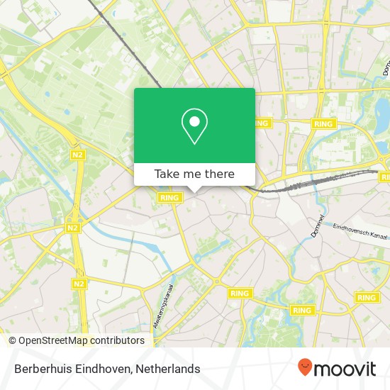 Berberhuis Eindhoven map