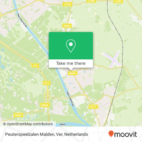 Peuterspeelzalen Malden, Ver map