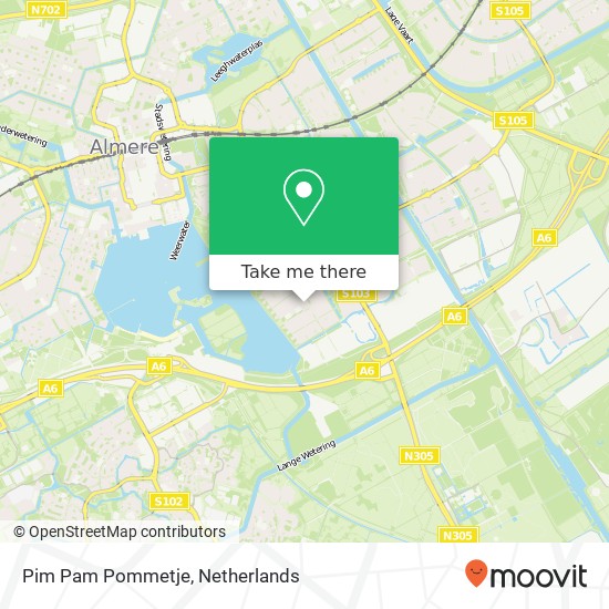 Pim Pam Pommetje map