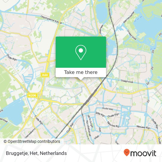 Bruggetje, Het map