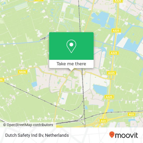 Dutch Safety Ind Bv map