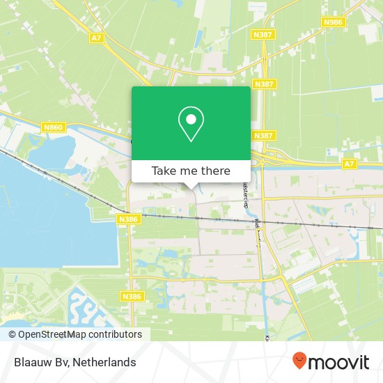 Blaauw Bv map