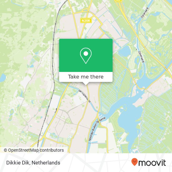 Dikkie Dik map