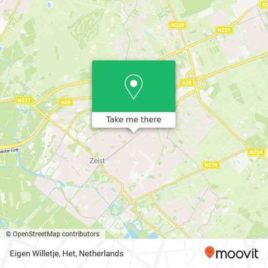 Eigen Willetje, Het map