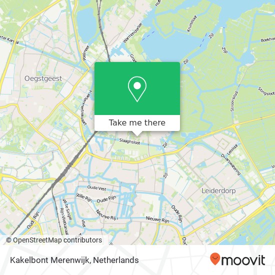 Kakelbont Merenwijk Karte