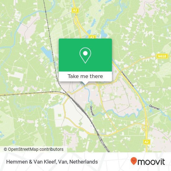 Hemmen & Van Kleef, Van map