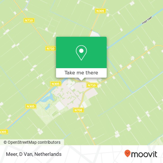 Meer, D Van map