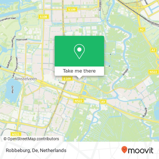 Robbeburg, De map