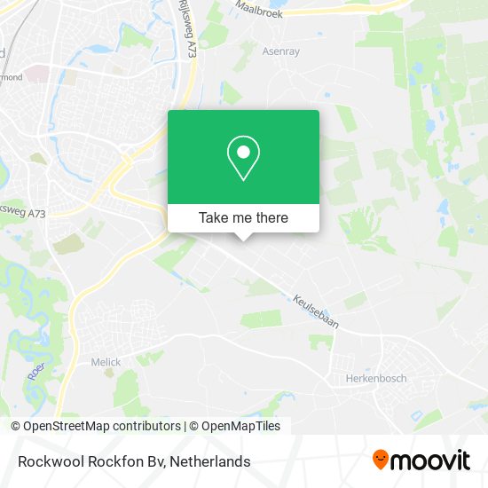 Rockwool Rockfon Bv map